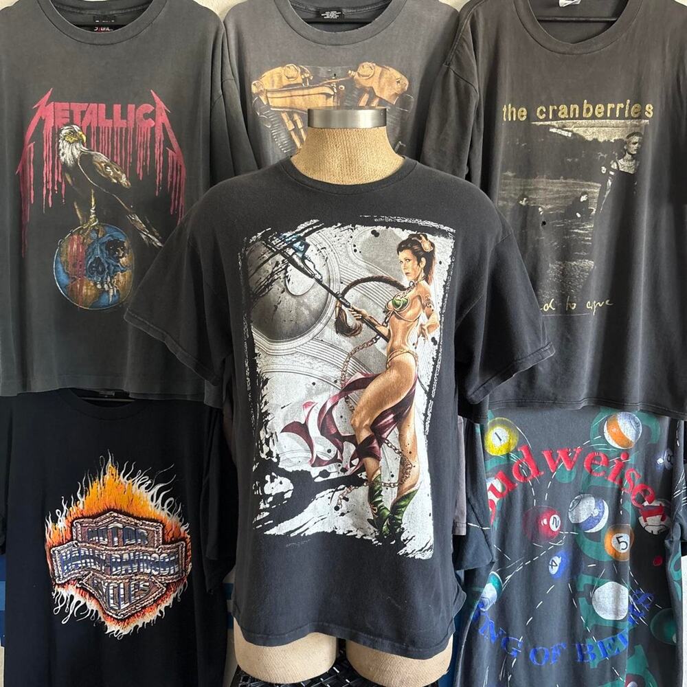 Vintage 2000s Princess Leia Star wars T-shirt